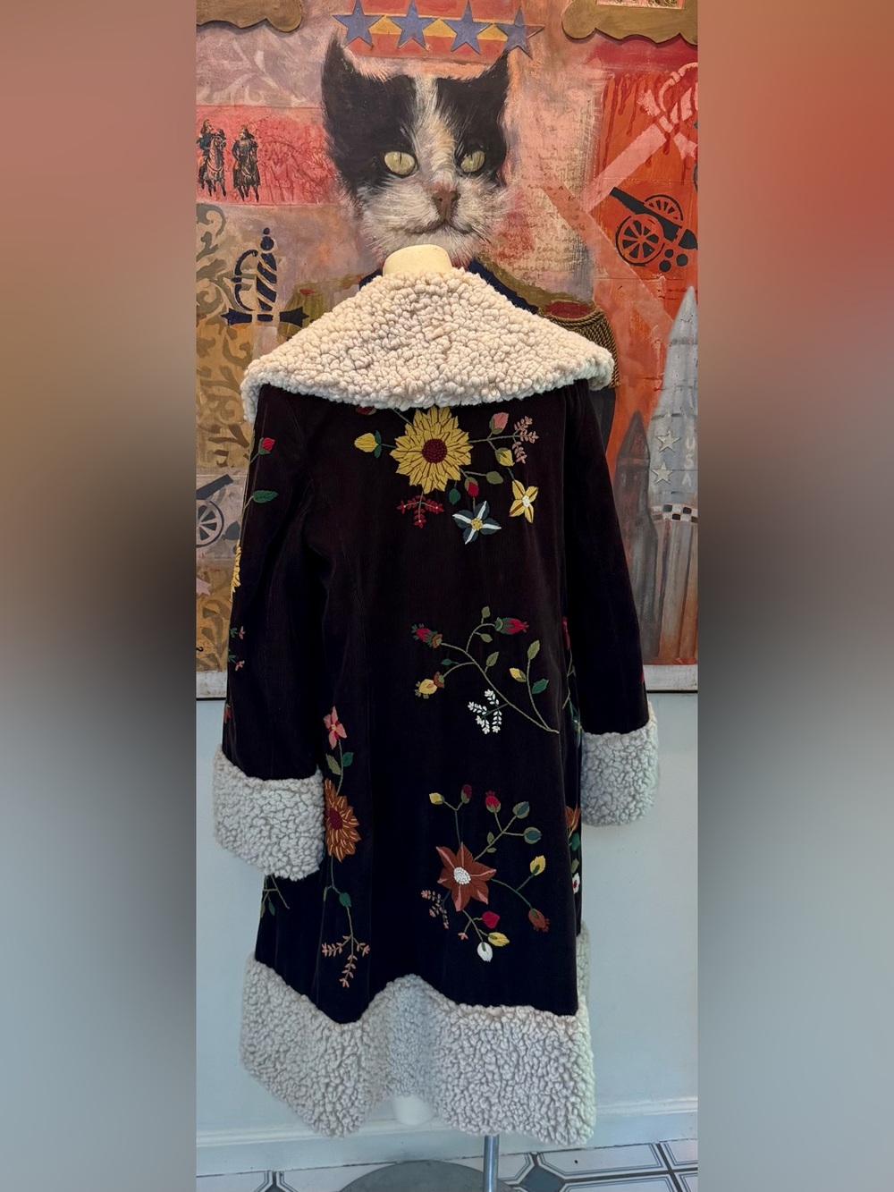 Vivienne Tam Vintage 1998 Iconic Fran Drescher/Buffy Vampire Slayer Embroidered - Picture 4 of 9